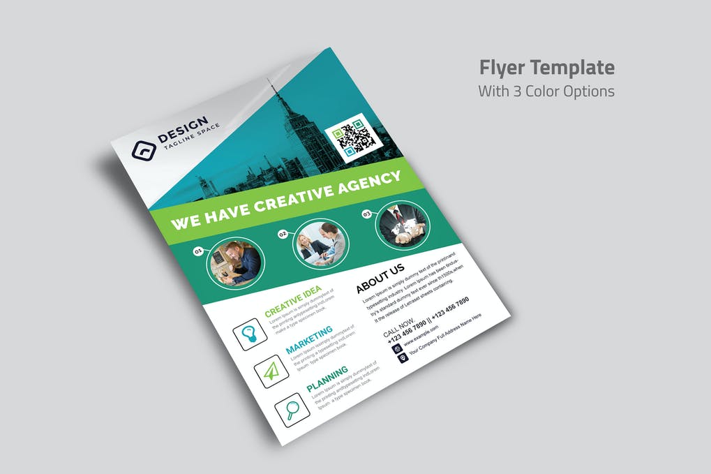 Free Agency Flyer Template Download