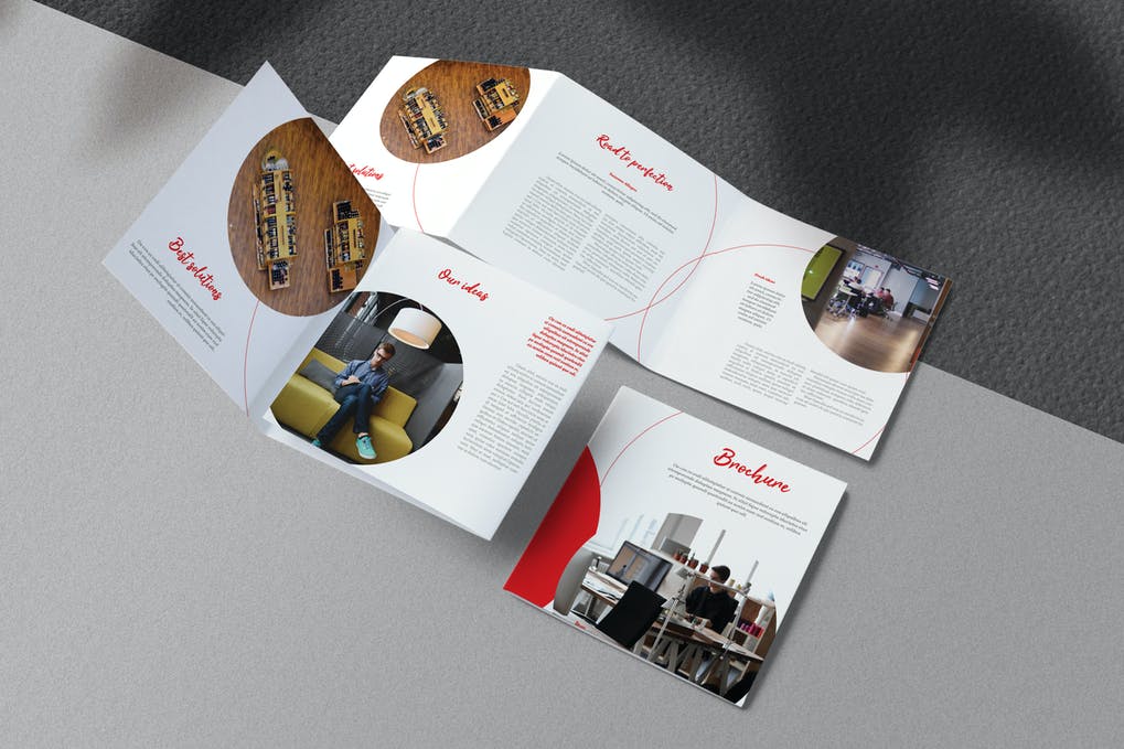 Free Agency Marketing Brochure Template Download