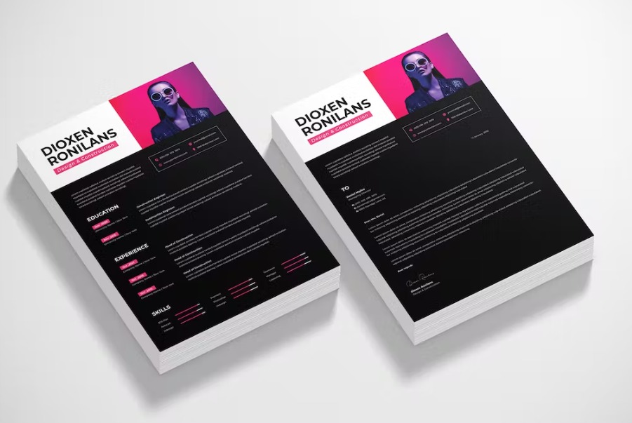 Free CV Resume Creative Professional Template Download