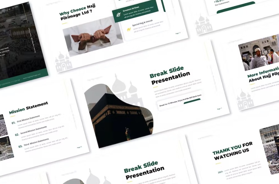 Free Hajj Powerpoint Presentation Template Download