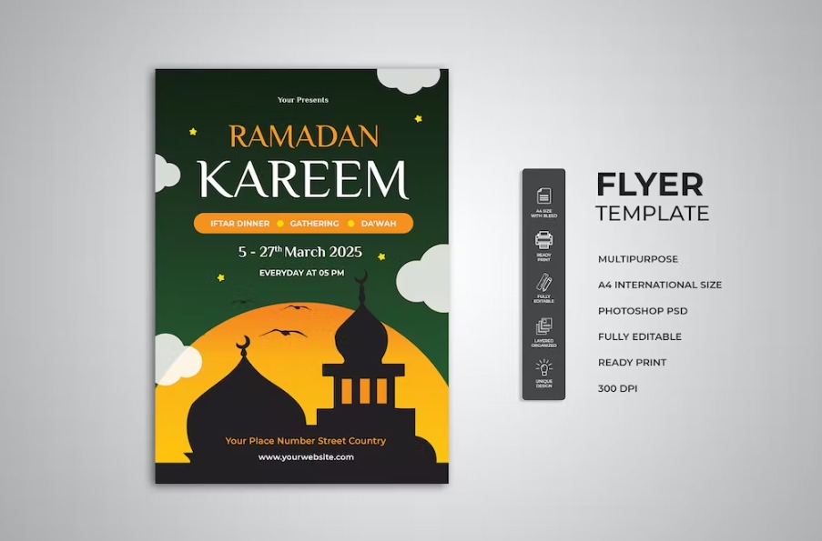 Free Ramadan Flyer Template Download