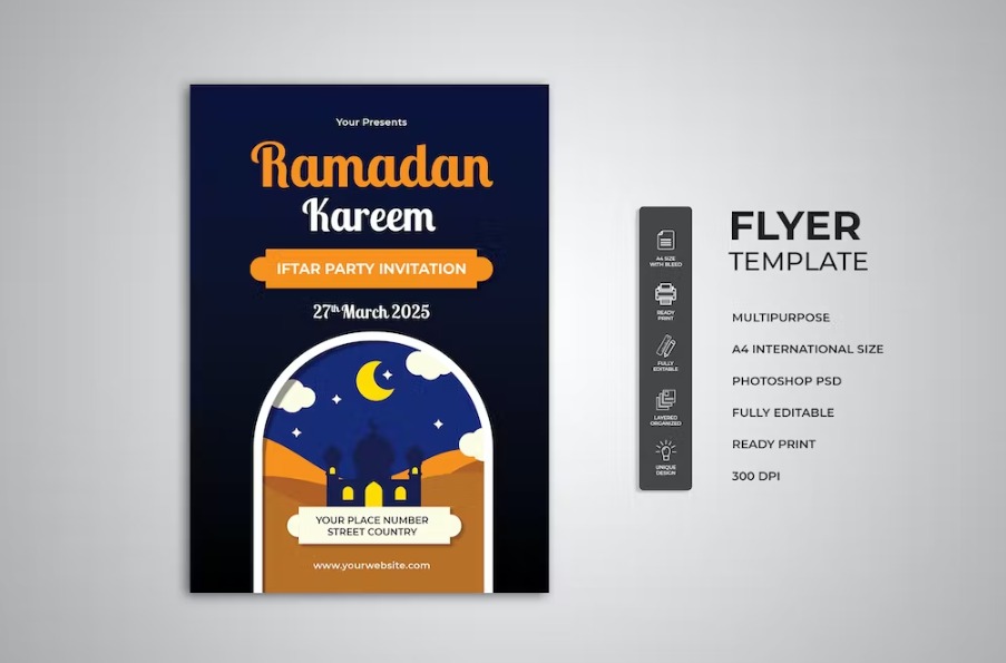 Free Ramadan Flyer Template Download