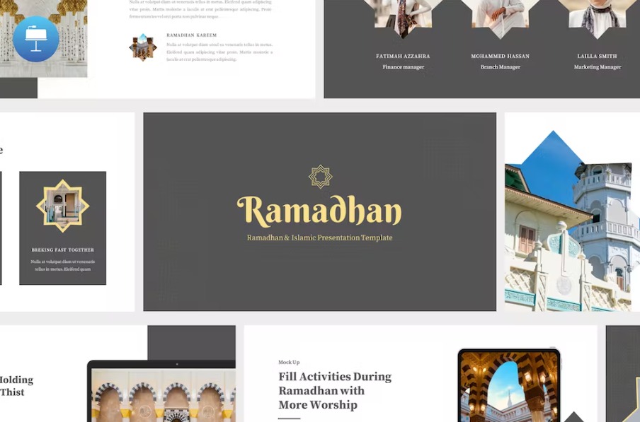 Free Ramadhan Islamic Keynote Template Download