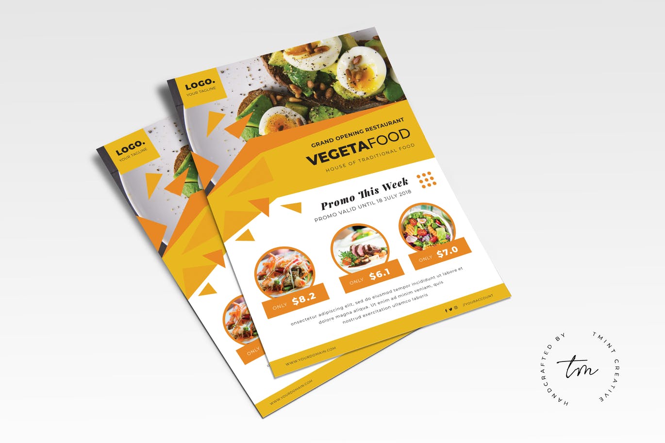 Free Restaurant Flyer Template Download