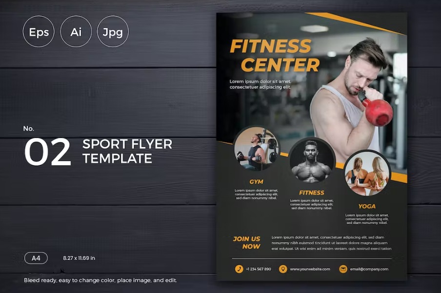 Free Sports Event Flyer Template Download