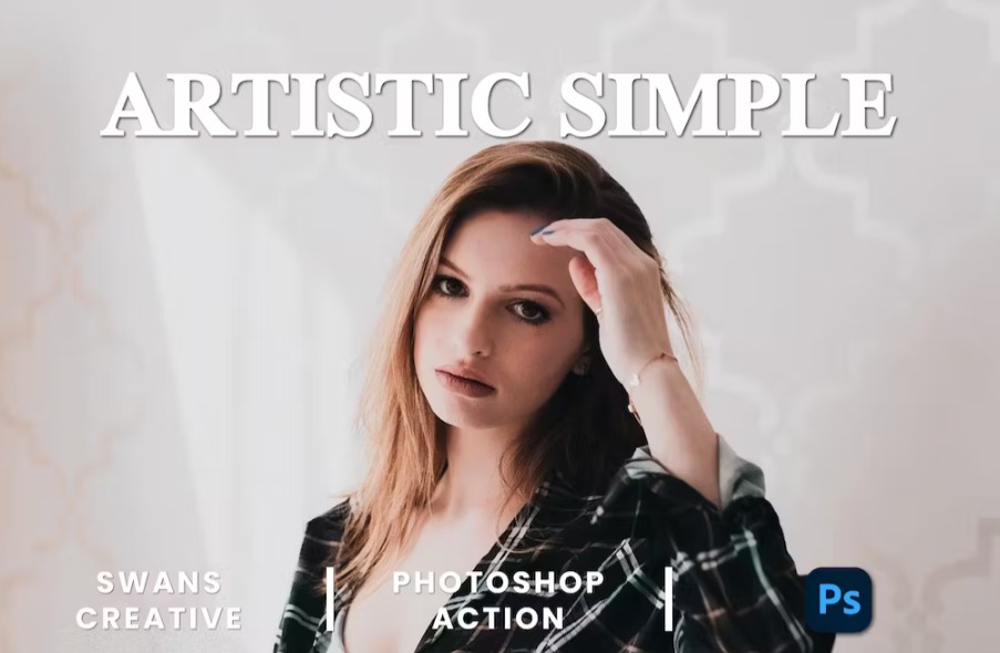 Free Artistic Simple Photoshop Action Download