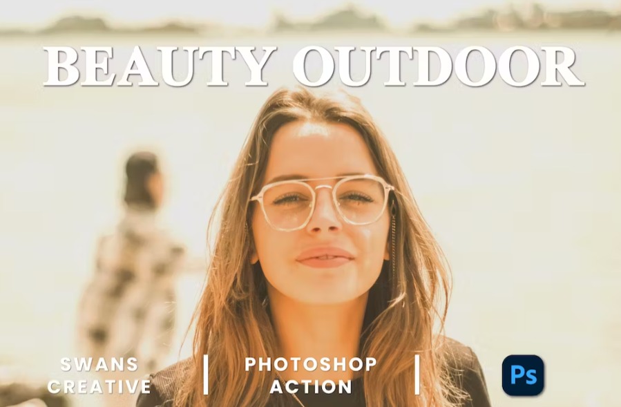 Free Beauty Outdoor Photoshop Action Download