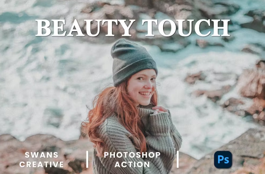 Free Beauty Touch Photoshop Action Download