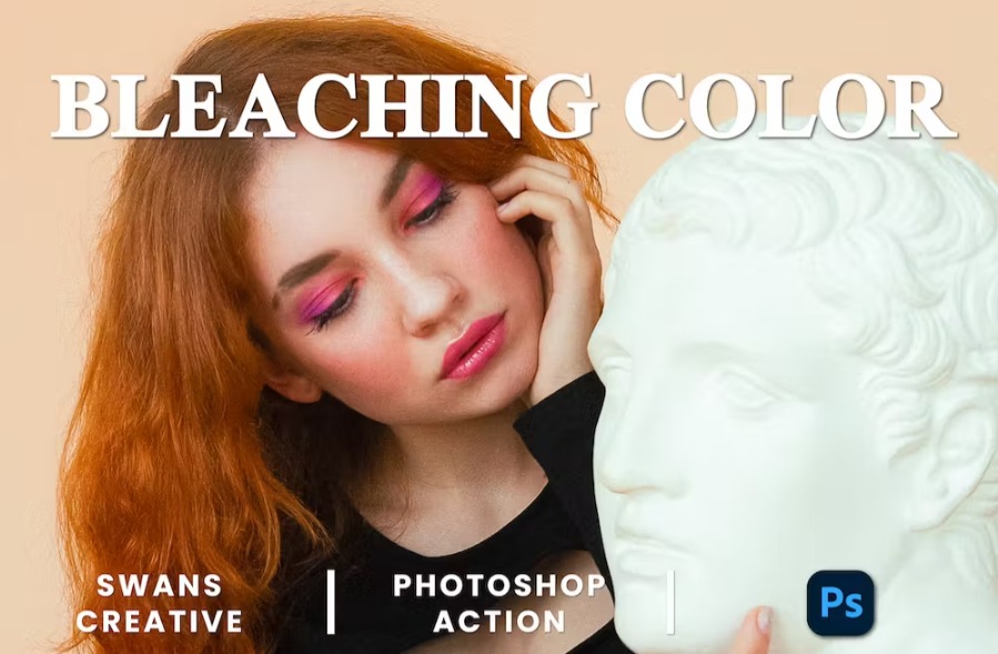 Free Bleaching Color Photoshop Action Download