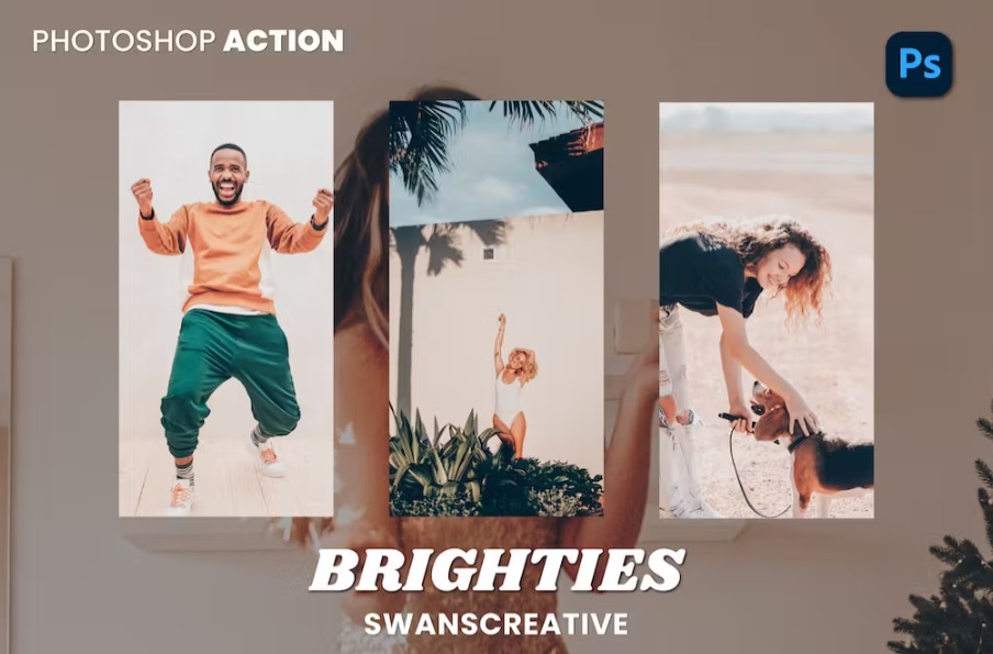 Free Brighties Photoshop Action Download