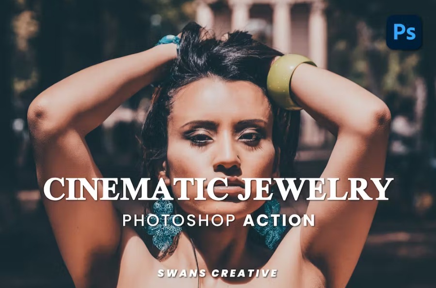 Free Cinematic Jewelry Photoshop Action Download