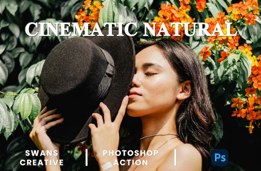 Free Cinematic Natural Photoshop Action Download