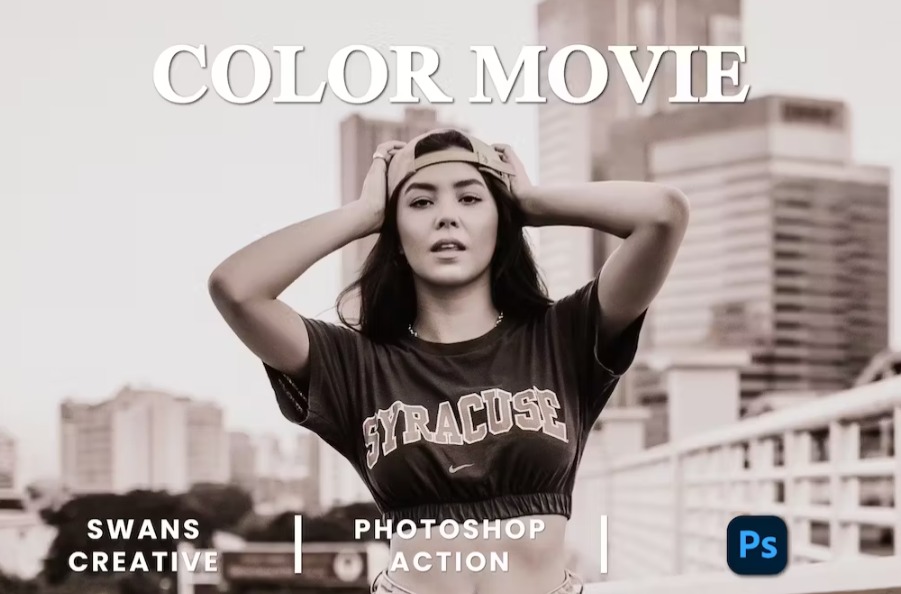 Free Color Movie Part 2 Photoshop Action Download