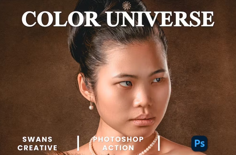 Free Color Universe Photoshop Action Download