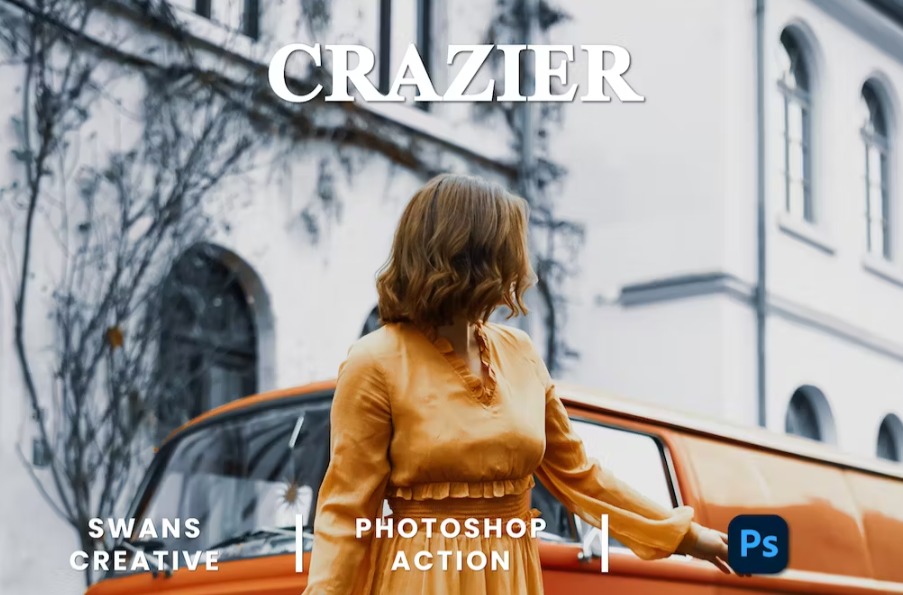 Free Crazier Photoshop Action Download