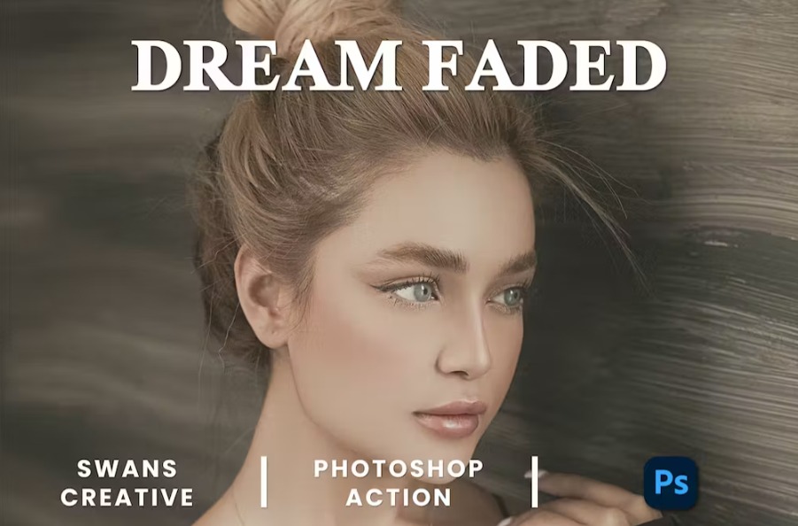 Free Dream Faded Photoshop Action Download