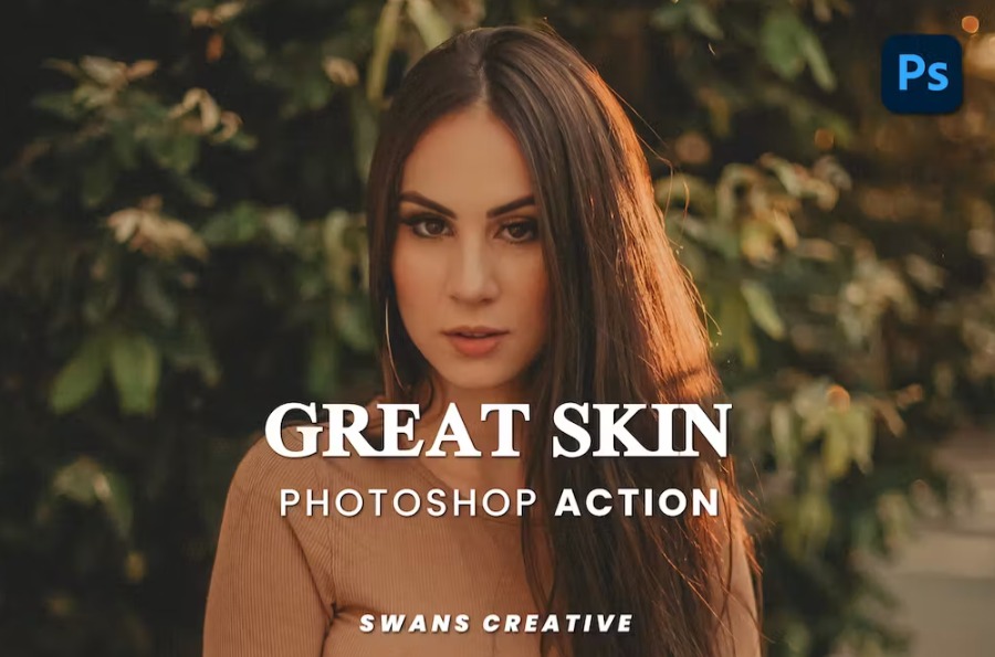 Free Great Skin Photoshop Action Download