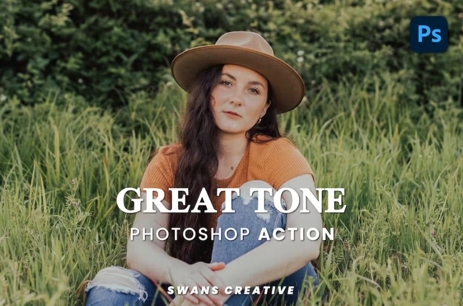 Free Great Tone Photoshop Action Download