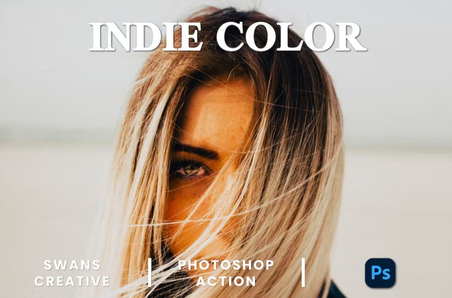 Free Indie Colour Photoshop Action Download