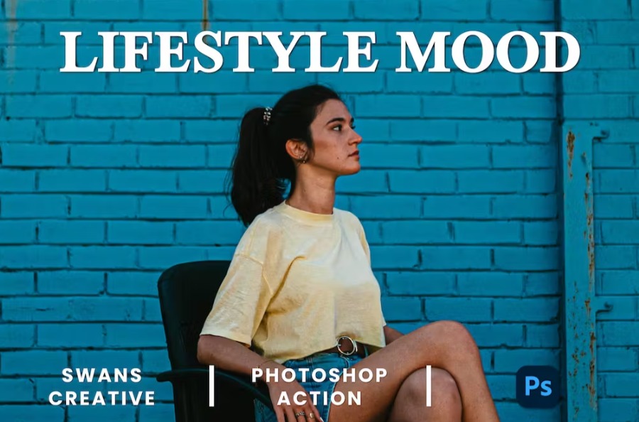 Free Lifestyle Mood Photoshop Action Download