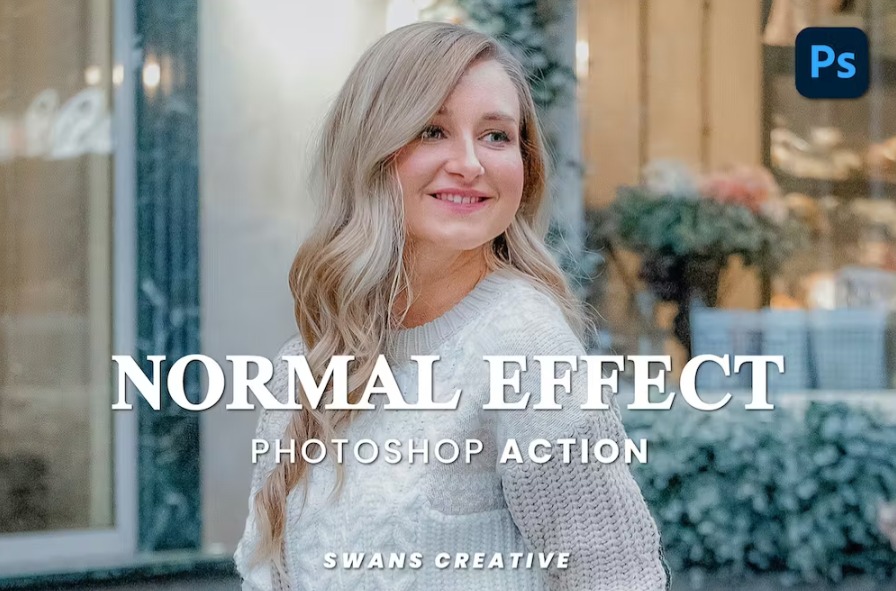 Free Normal Effect Photoshop Action Download