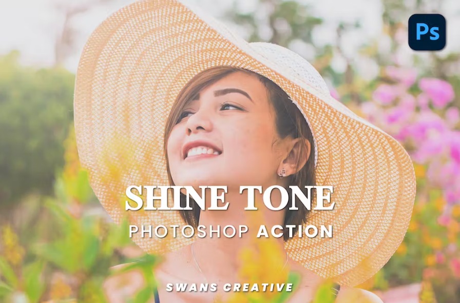 Free Shine Tone Photoshop Action Download