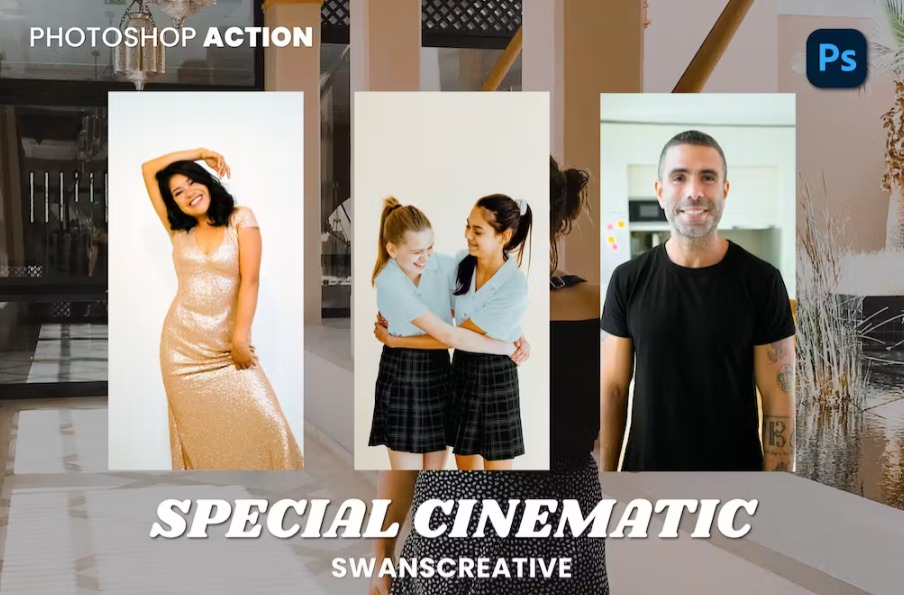 Free Special Cinematic Photoshop Action Download