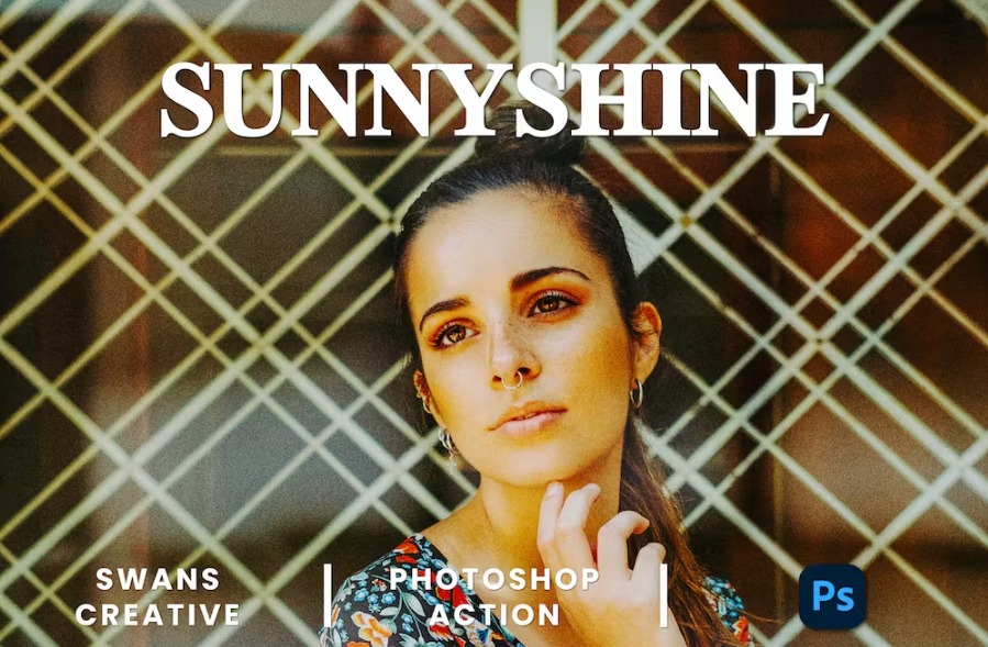 Free Sunnyshine Photoshop Action Download