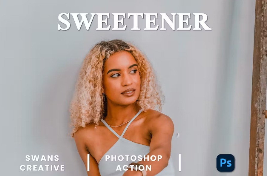 Free Sweetener Photoshop Action Download