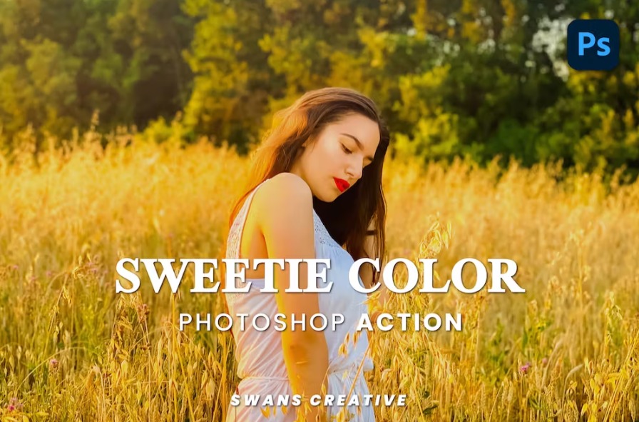 Free Sweetie Color Photoshop Action Download