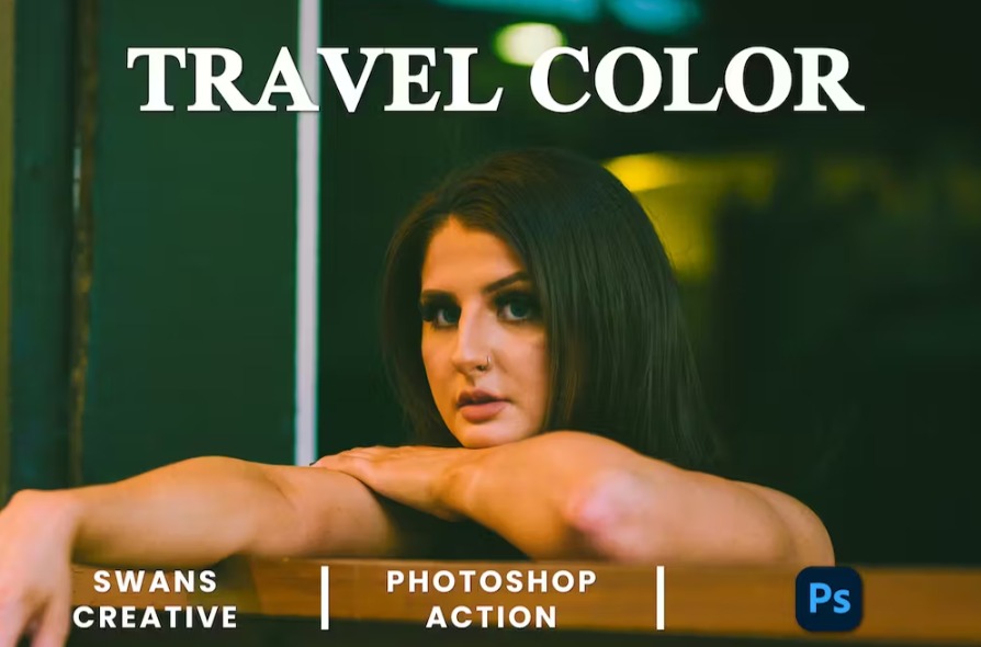 Free Travel Color Photoshop Action Download