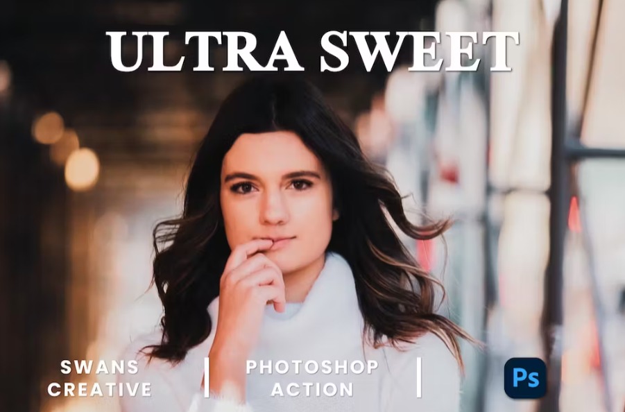 Free Ultra Sweet Photoshop Action Download