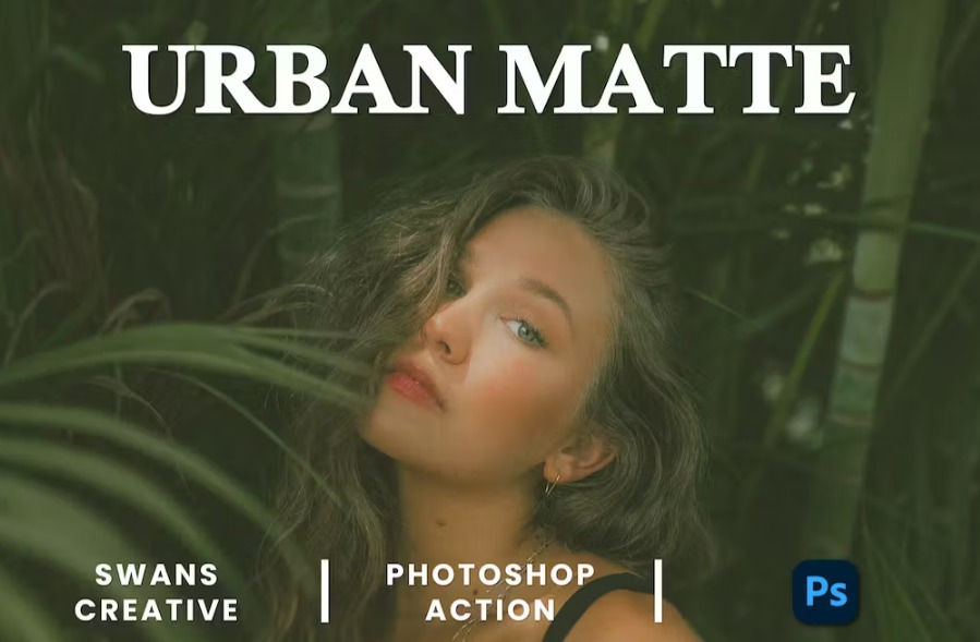 Free Urban Matte Photoshop Action Download